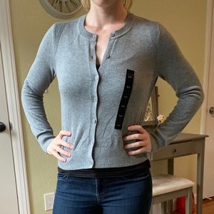 Banana Republic Factory Cardigan, shoulder detail!